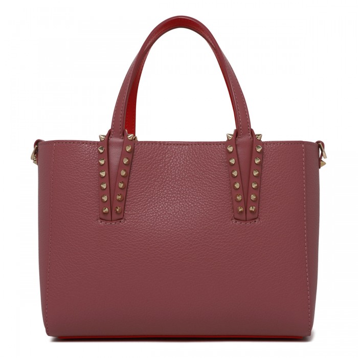Cabata mini leather tote bag
