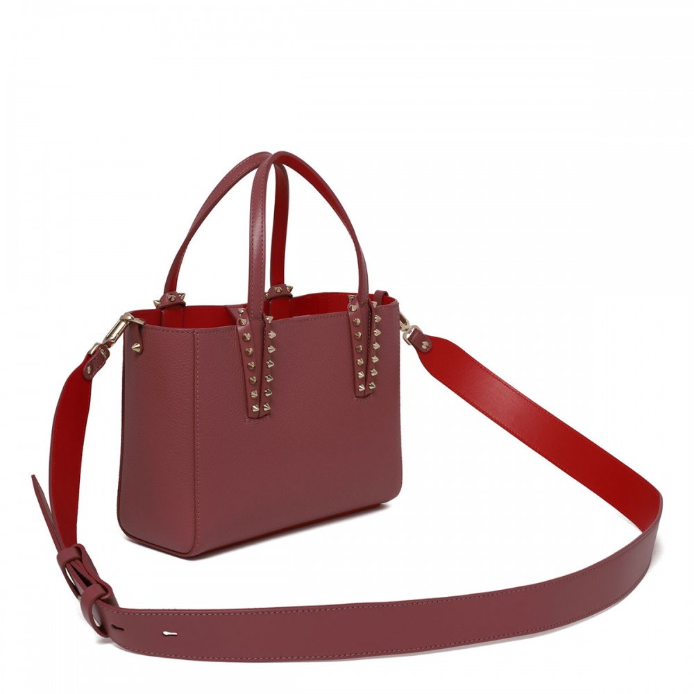 Cabata mini leather tote bag