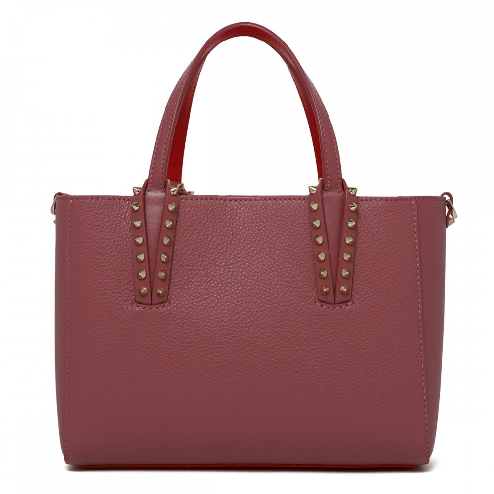 Cabata mini leather tote bag