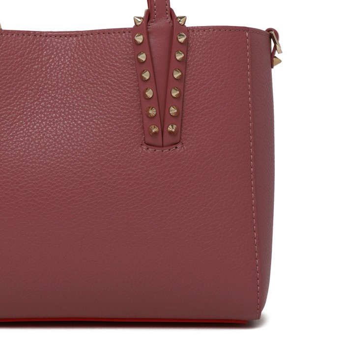 Cabata mini leather tote bag