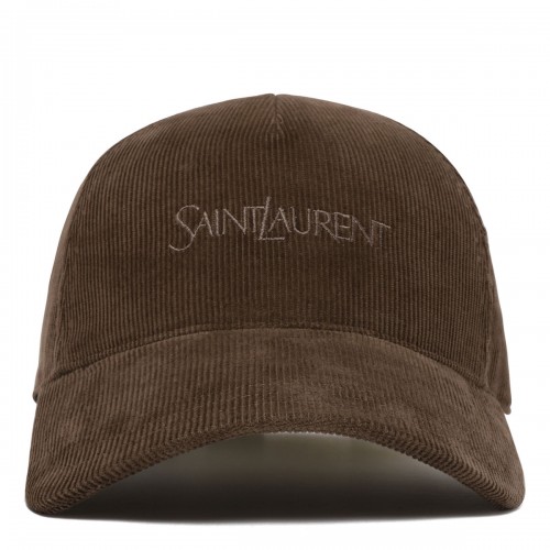 Corduroy logo baseball cap