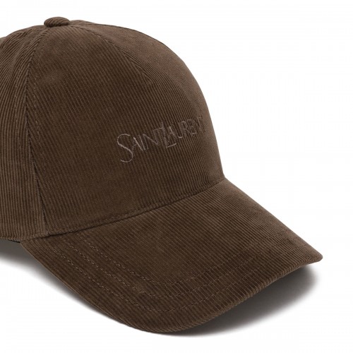 Corduroy logo baseball cap 2