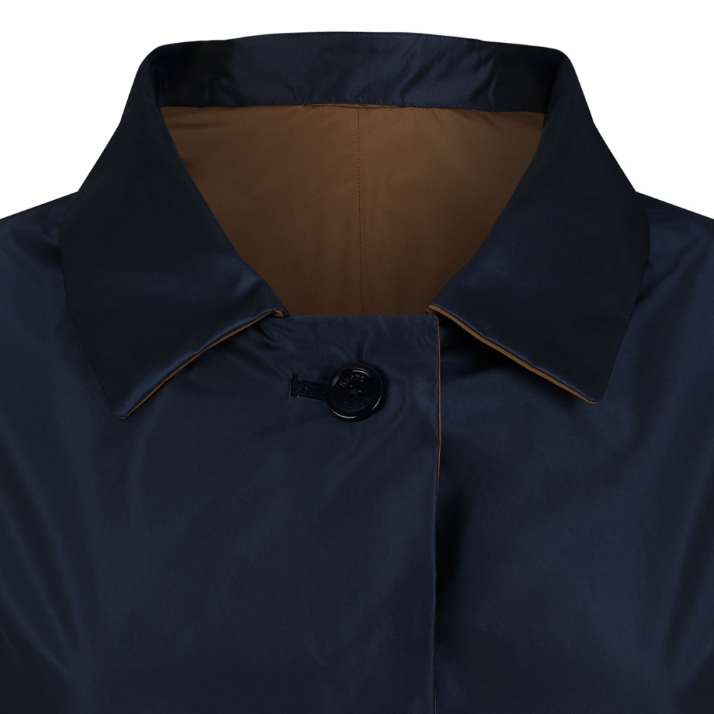 Polyester reversible coat