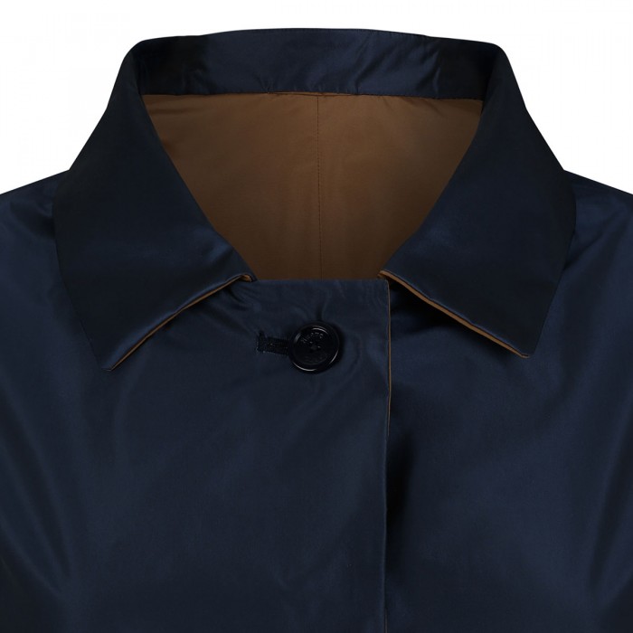 Polyester reversible coat