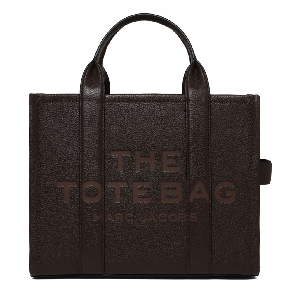 The medium leather tote bag