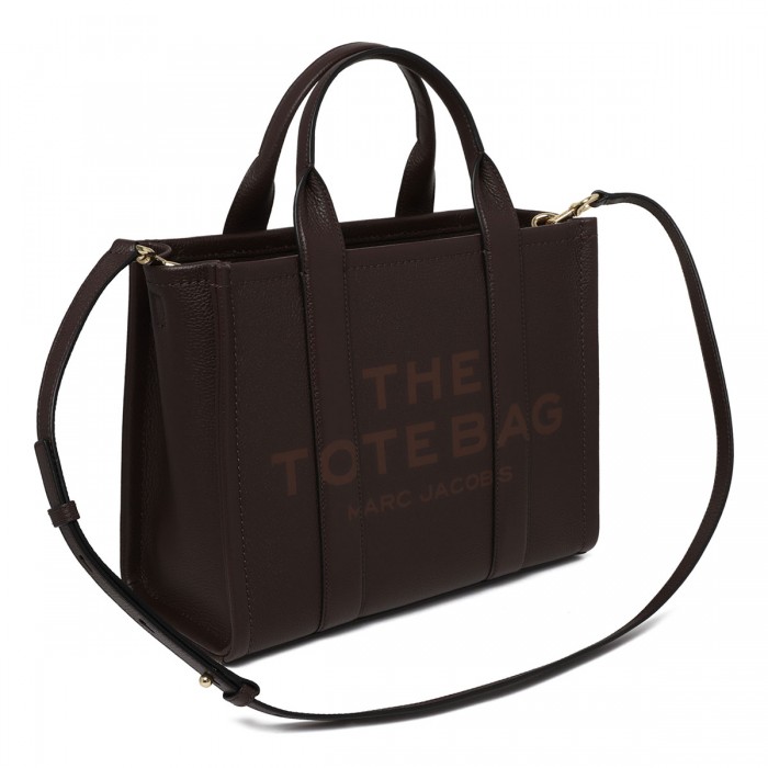The medium leather tote bag