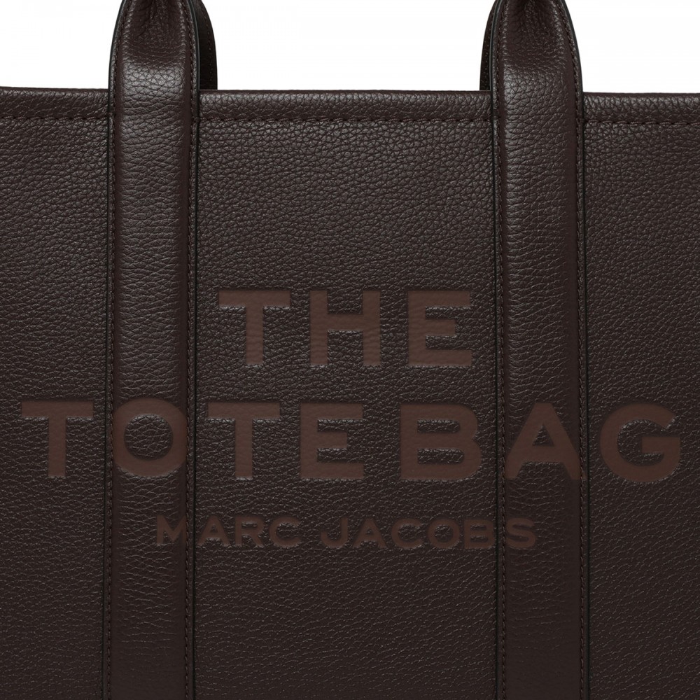 The medium leather tote bag