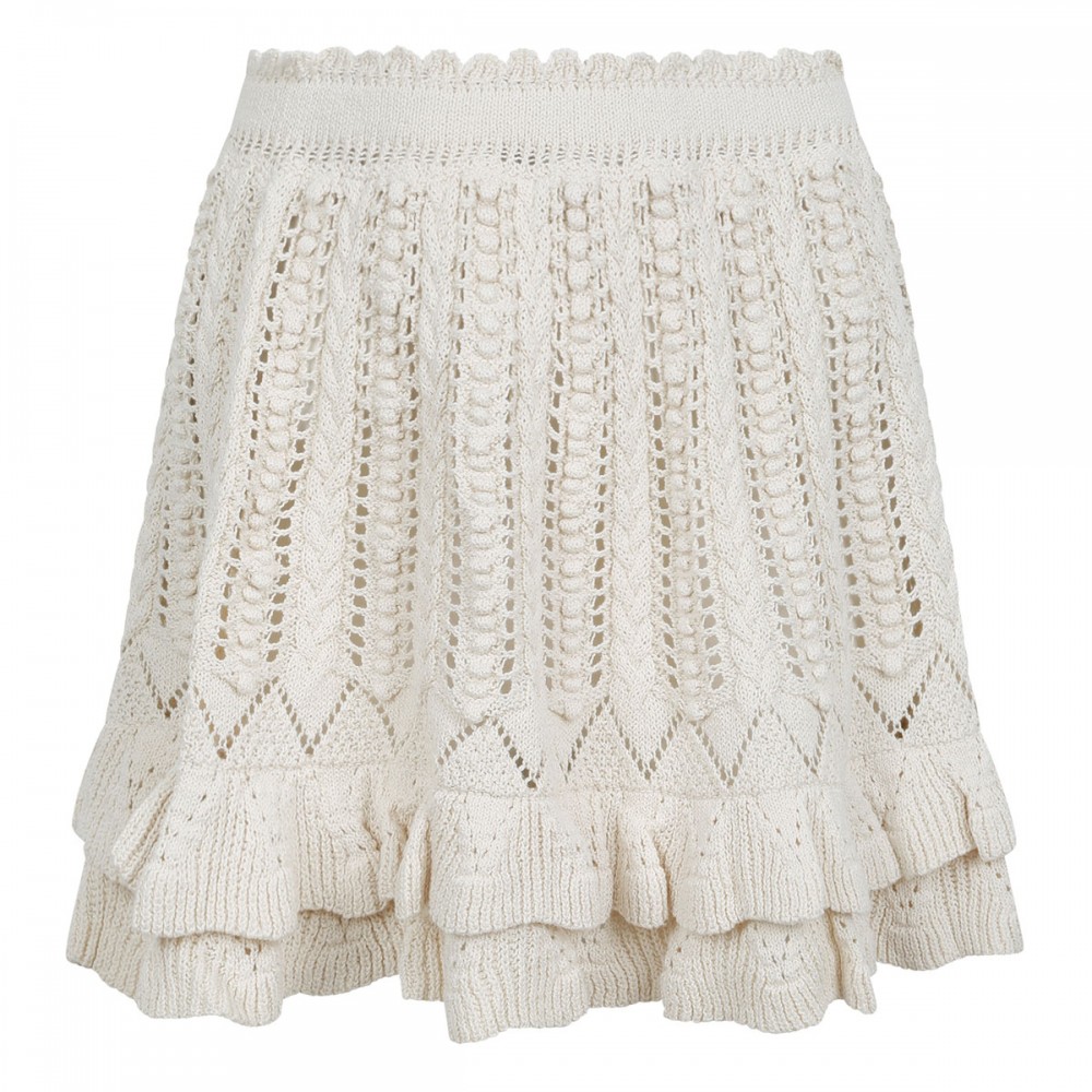 Nelle crochet knit skirt