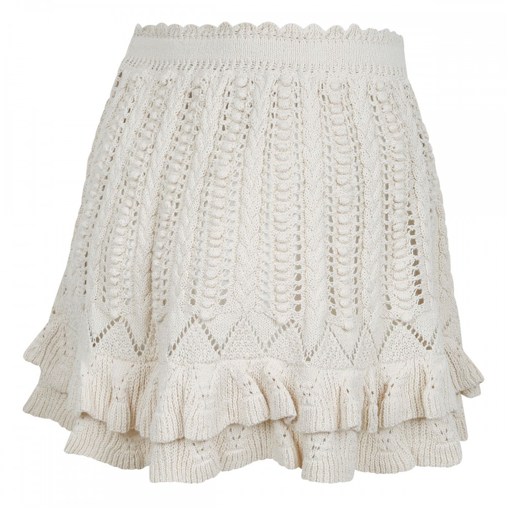 Nelle crochet knit skirt