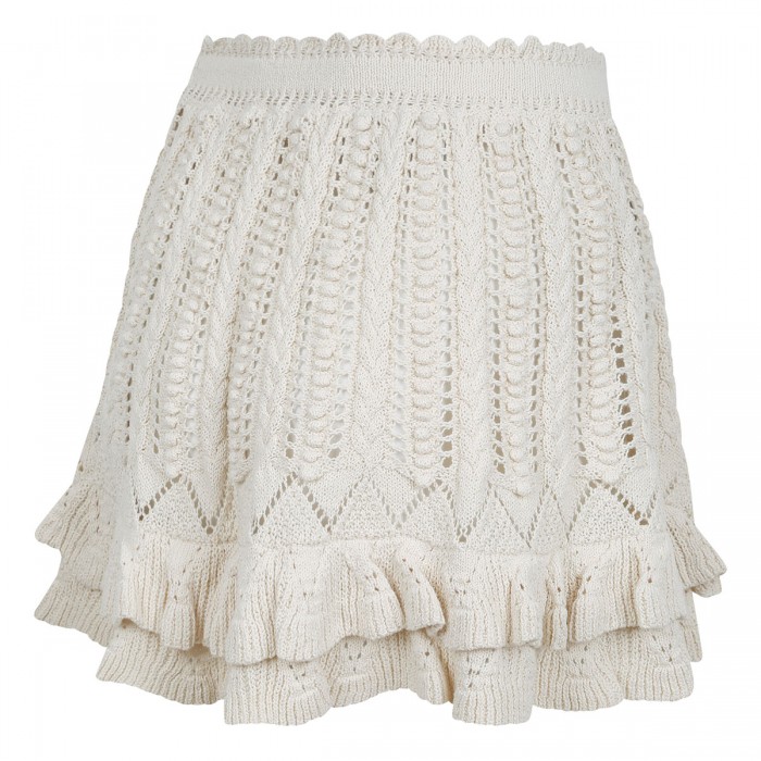 Nelle crochet knit skirt