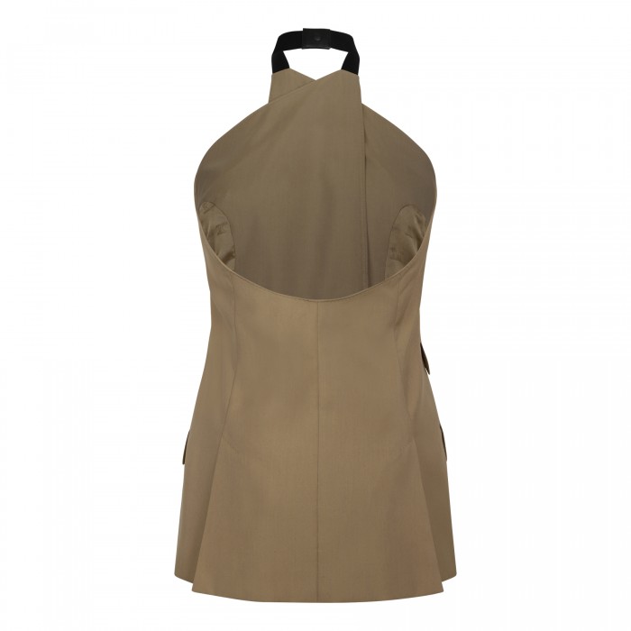 Nuraghe sleeveless jacket