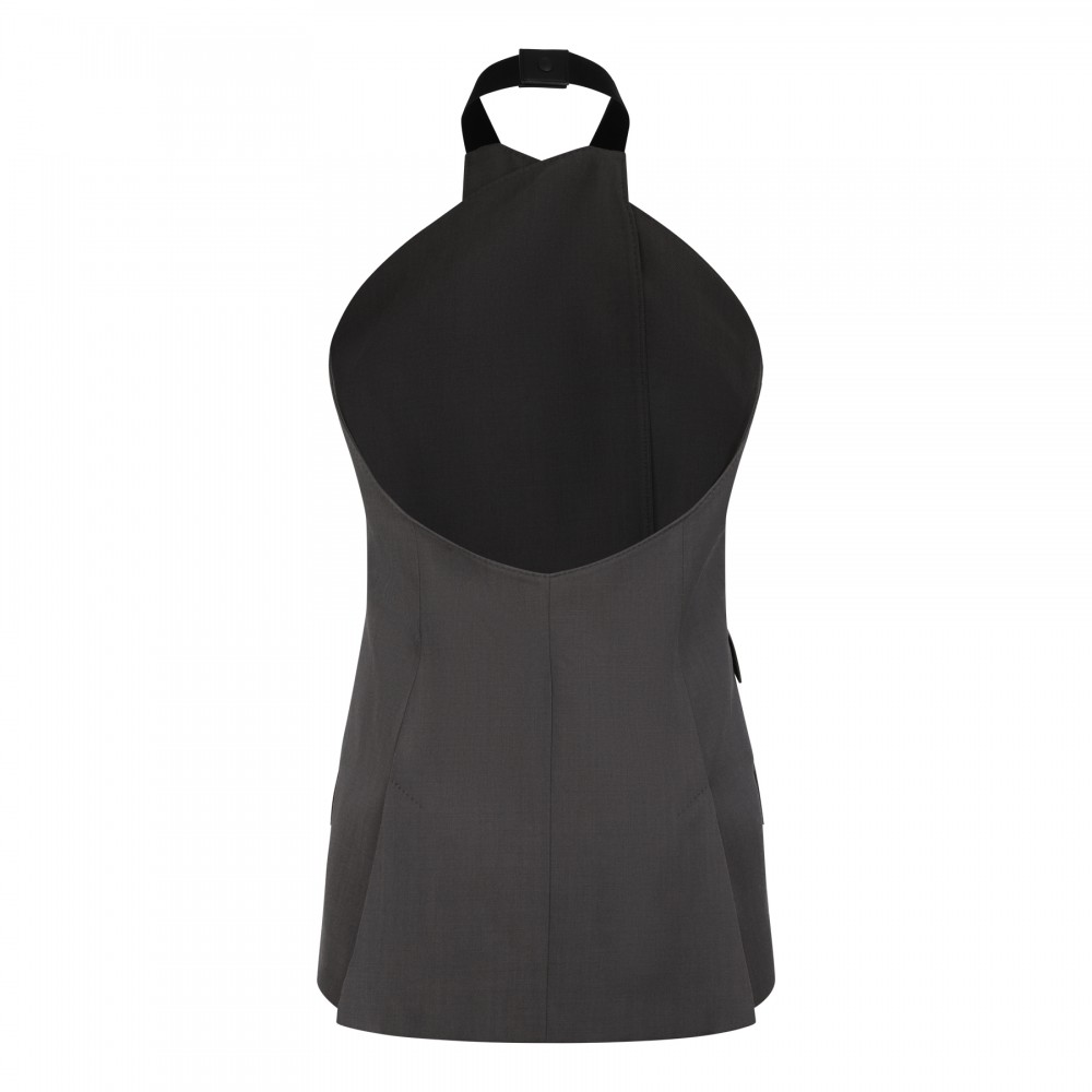 Nuraghe sleeveless jacket