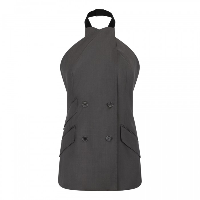 Nuraghe sleeveless jacket