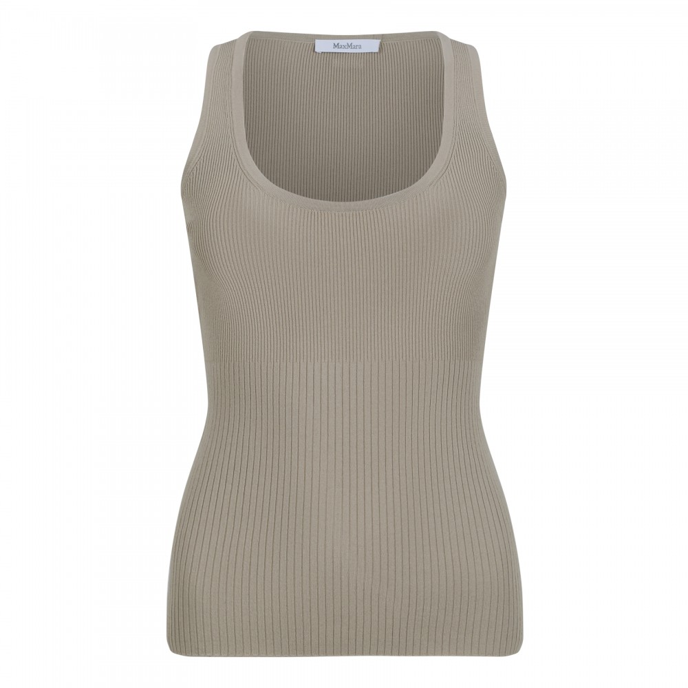 Ghiro ribbed knit top