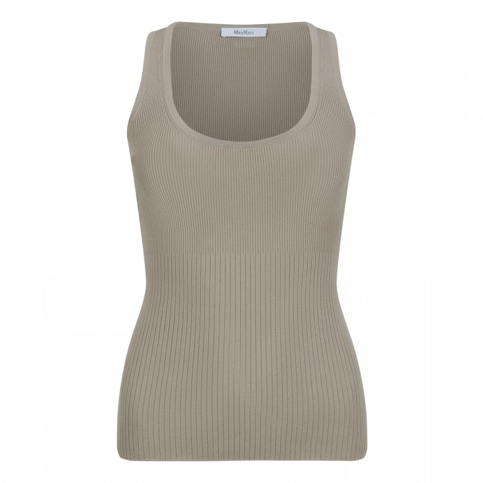 Ghiro ribbed knit top