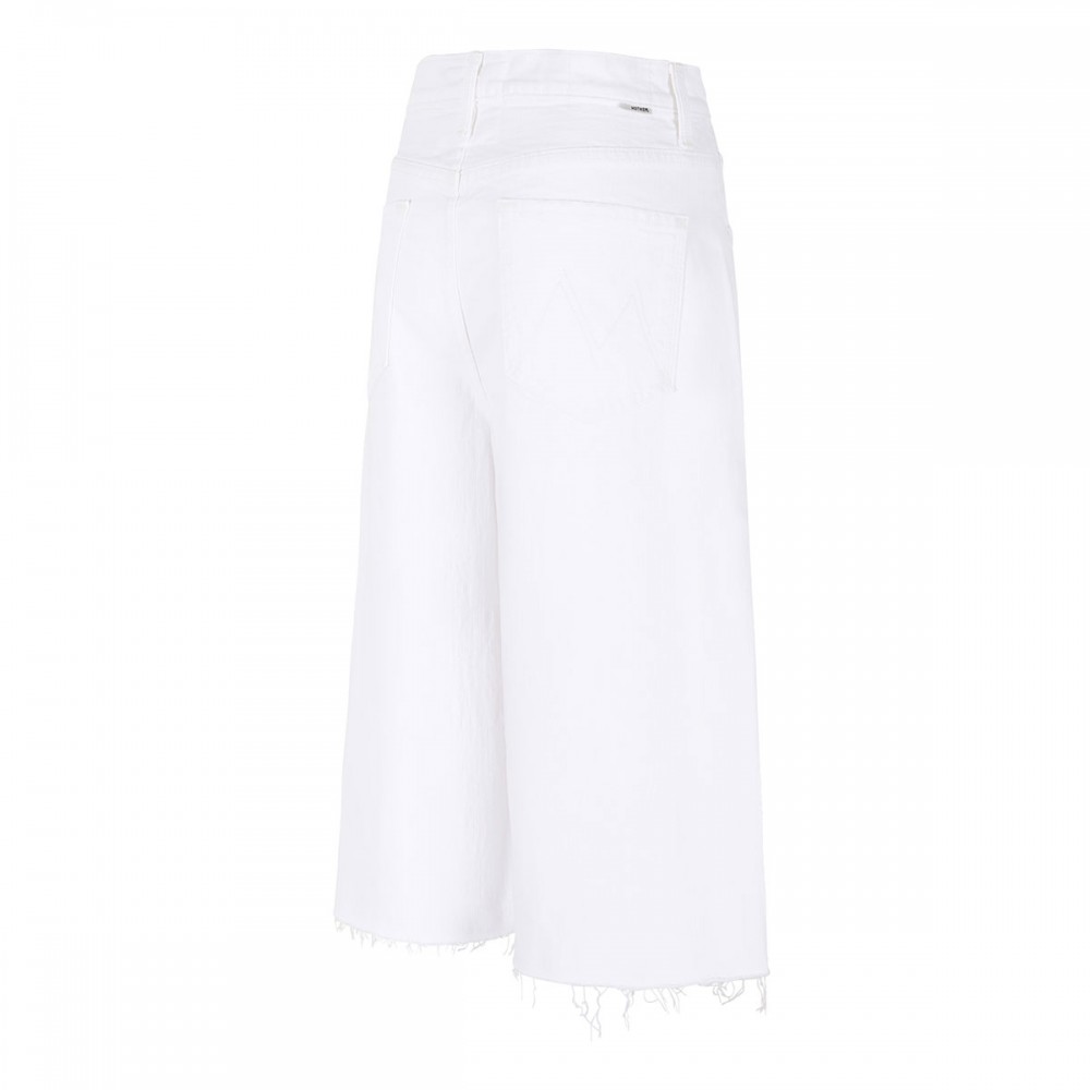 The Whole Lot Zip Twist Fray bermuda