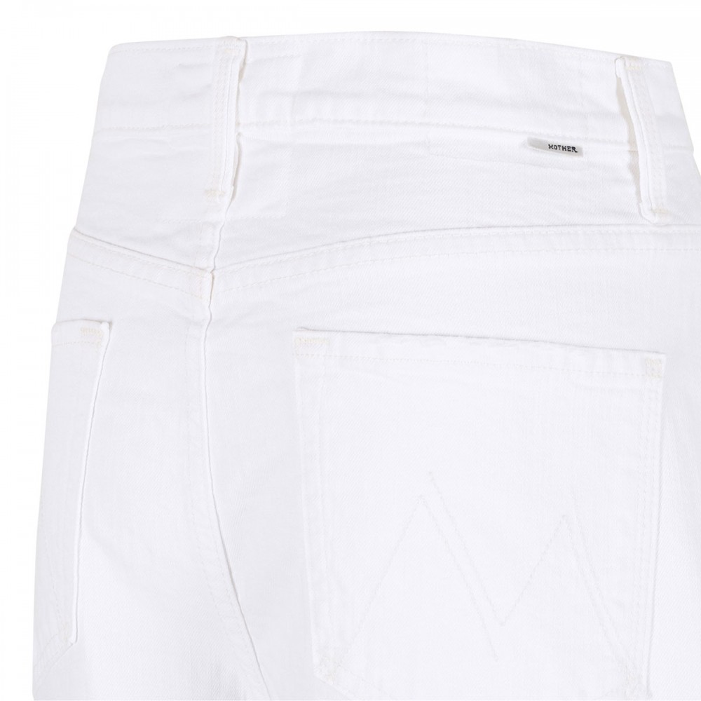 The Whole Lot Zip Twist Fray bermuda