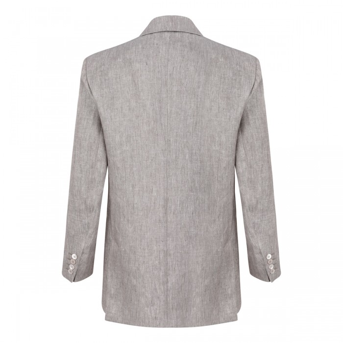 Olimpia chevron linen jacket