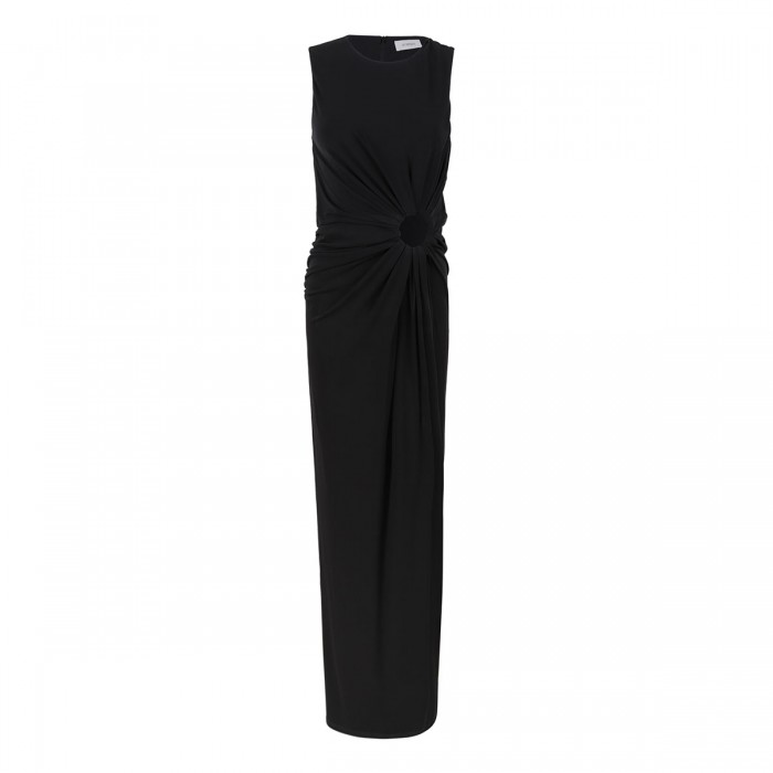 Sleeveless stretch jersey dress