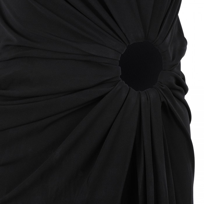 Sleeveless stretch jersey dress