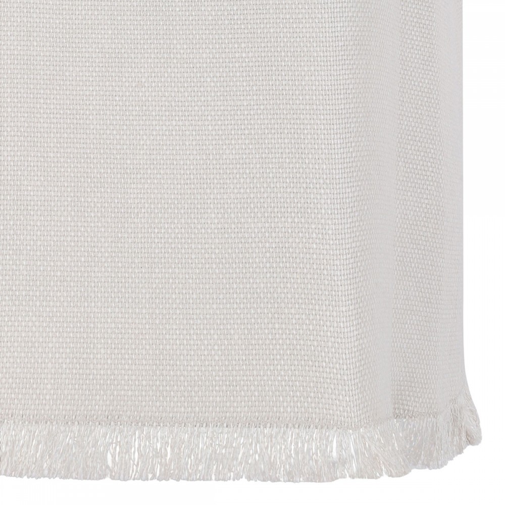 Cotton and linen basketweave top