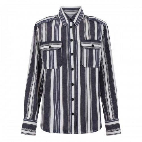 Gelva striped cotton shirt