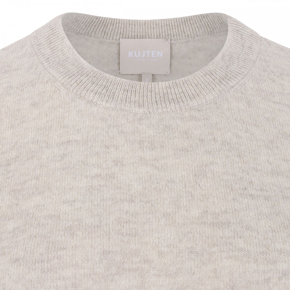 Knit cashmere Uni T-shirt