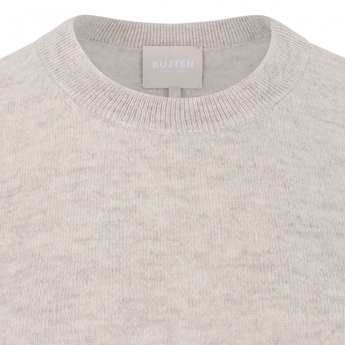 Knit cashmere Uni T-shirt