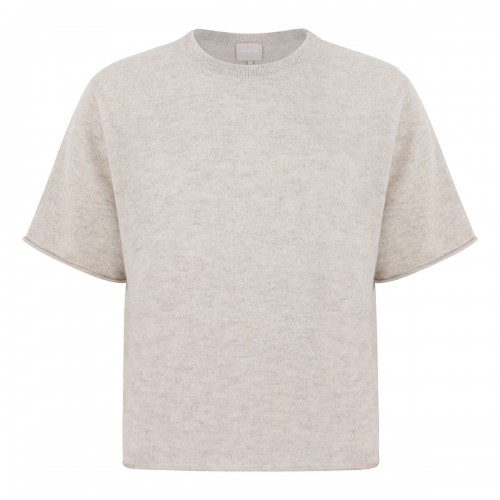 Knit cashmere Uni T-shirt 2