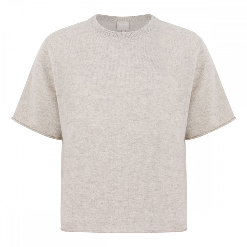 Knit cashmere Uni T-shirt
