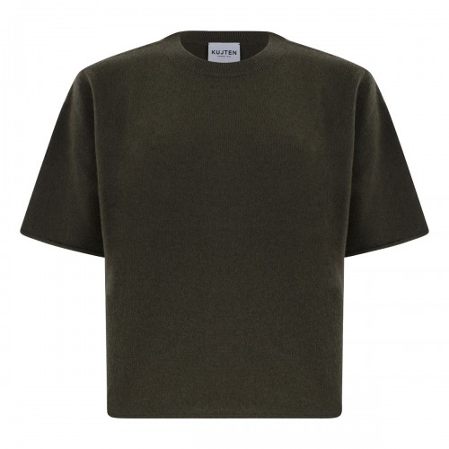 Knit cashmere Uni T-shirt
