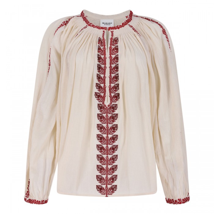 Lena embroidered top