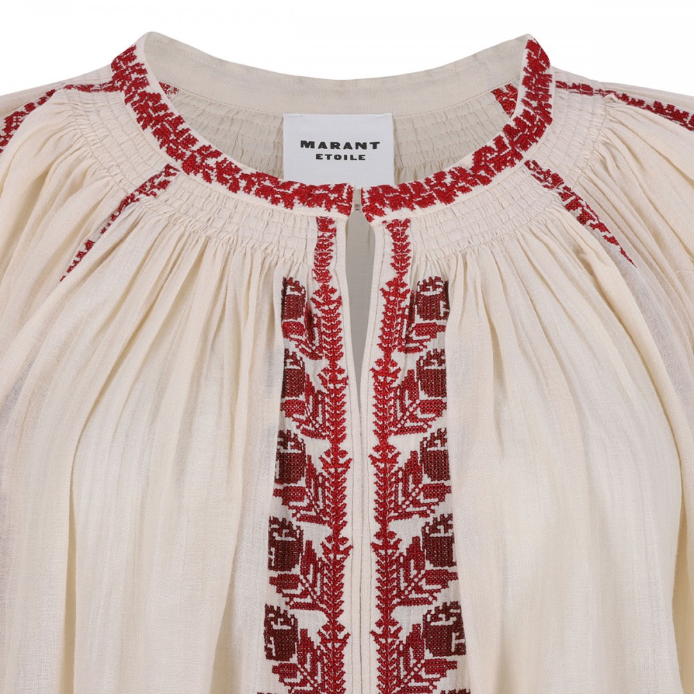 Lena embroidered top