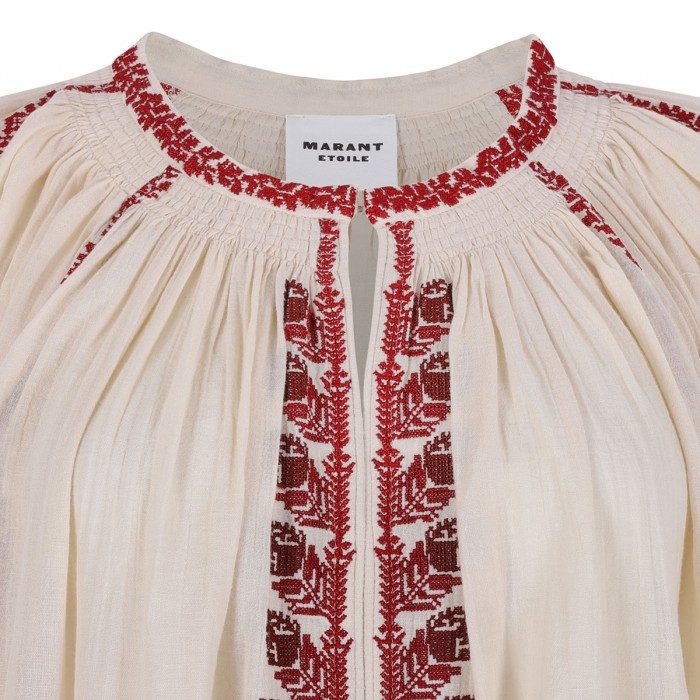 Lena embroidered top