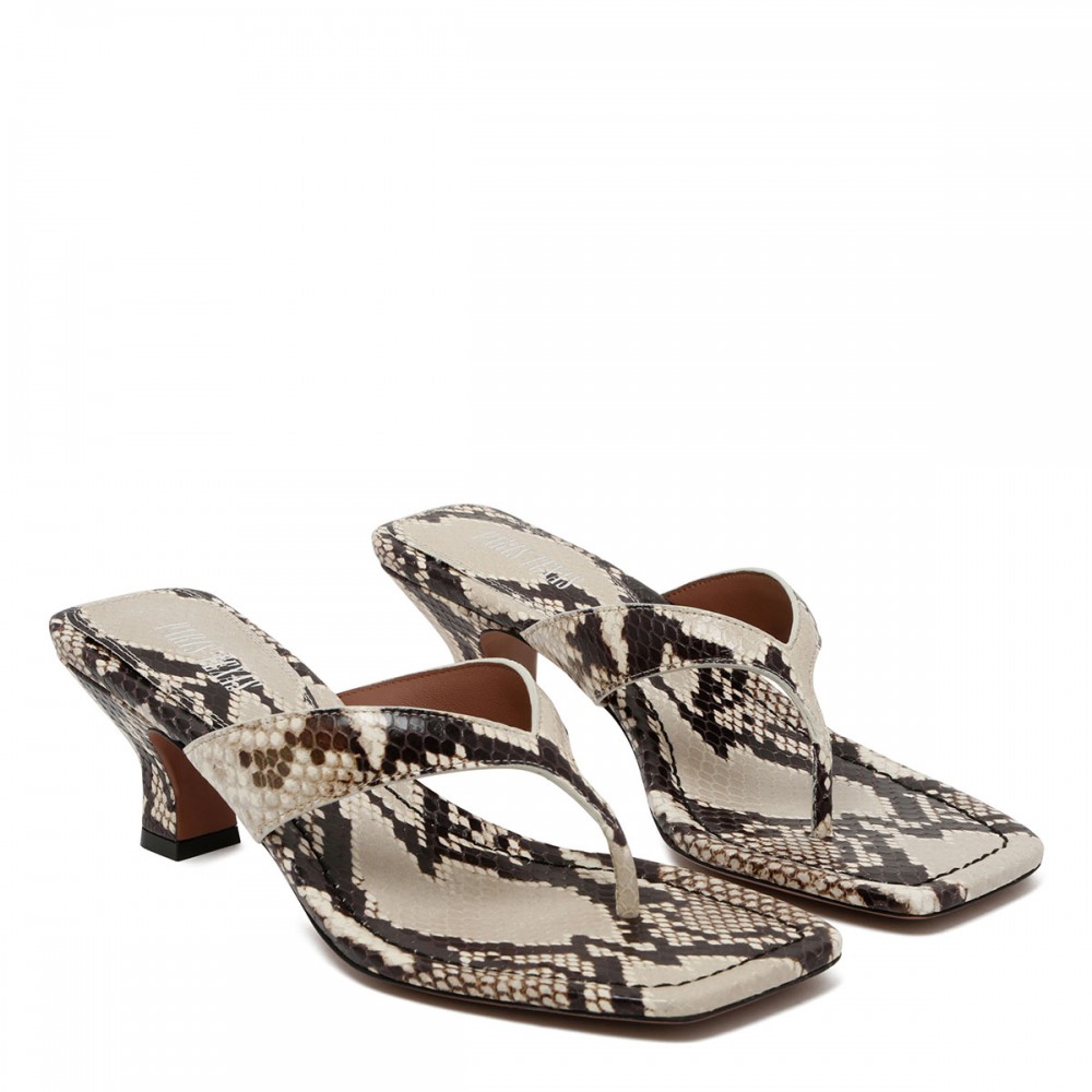 Portofino thong mules