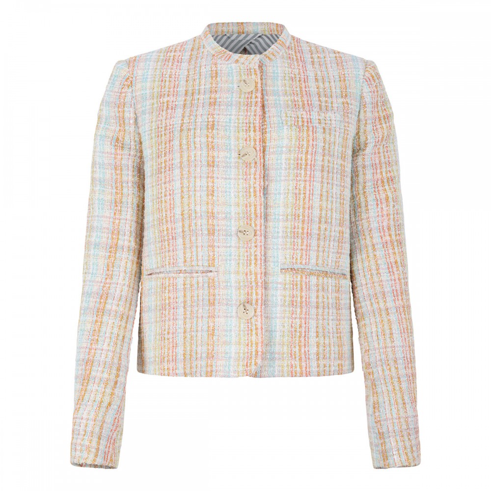 Very jacquard lurex blazer