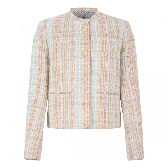 Very jacquard lurex blazer