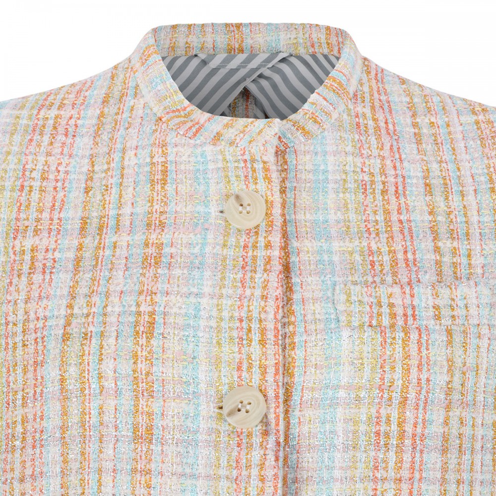 Very jacquard lurex blazer