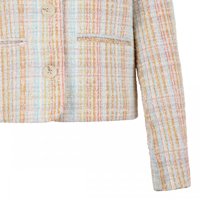 Very jacquard lurex blazer