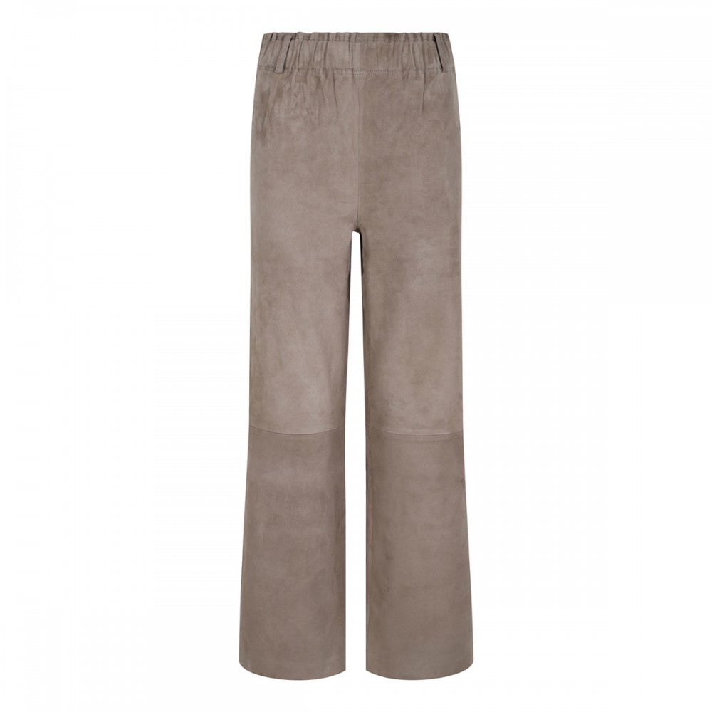 Ferrara stretch suede pants