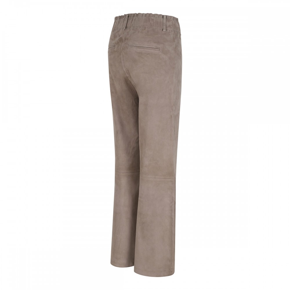 Ferrara stretch suede pants
