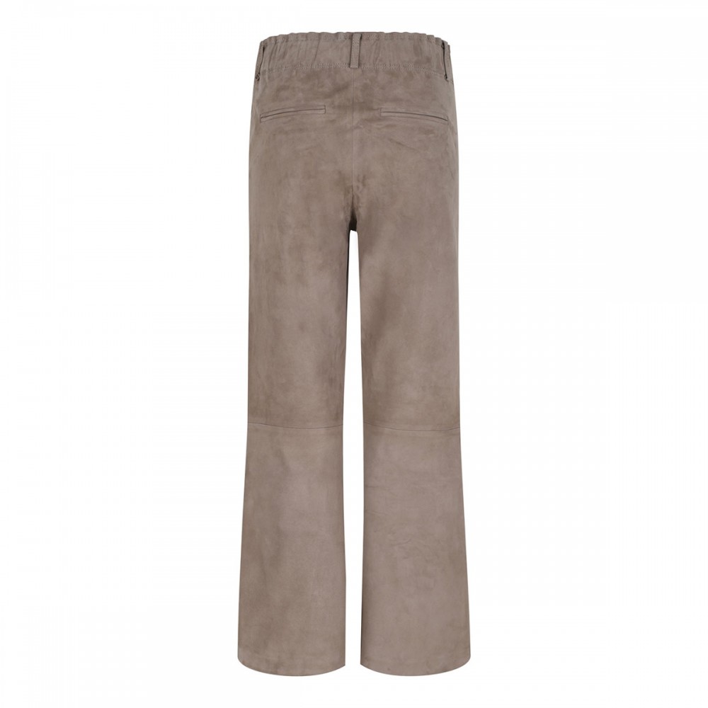 Ferrara stretch suede pants