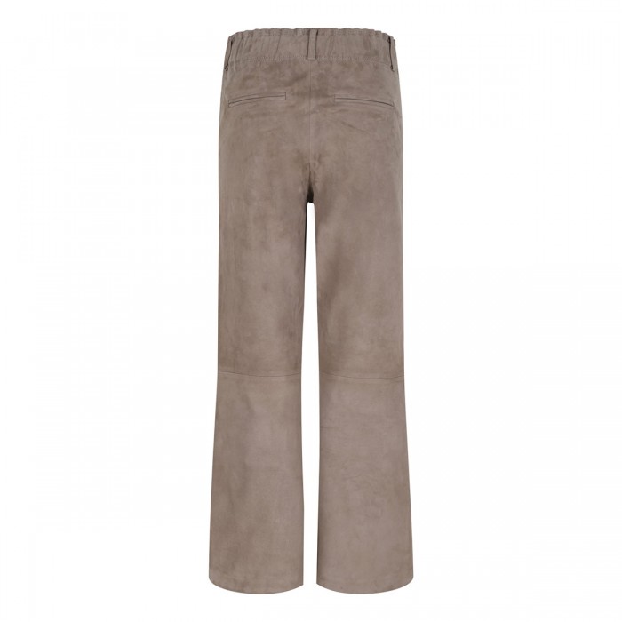 Ferrara stretch suede pants