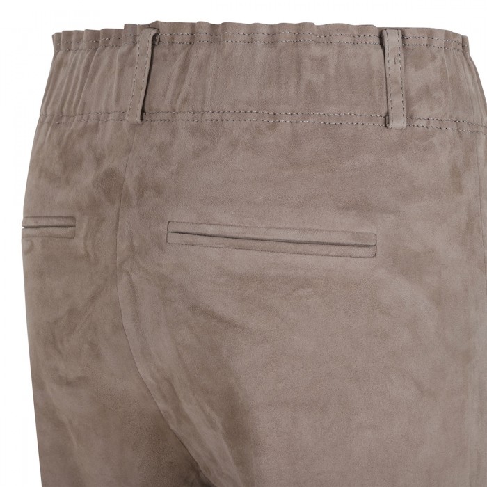 Ferrara stretch suede pants