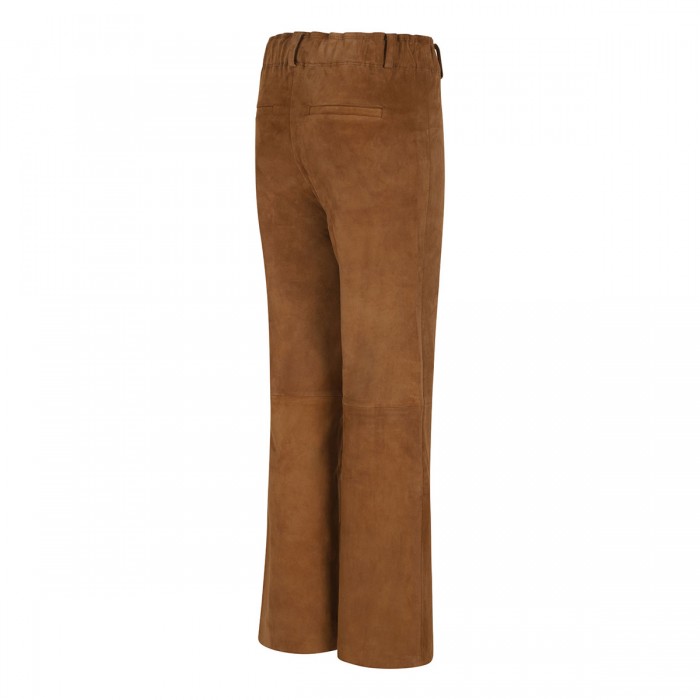 Ferrara stretch suede pants