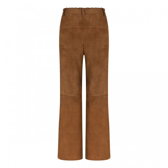 Ferrara stretch suede pants