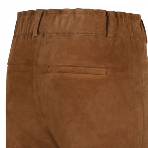 Ferrara stretch suede pants 2