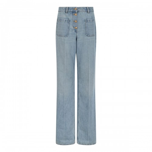 Light blue denim jeans