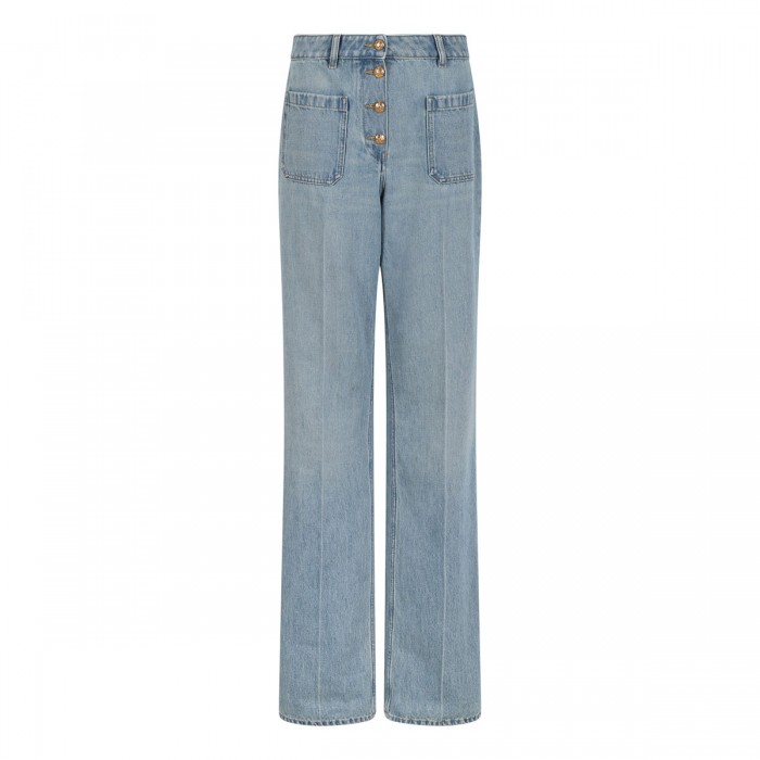 Light blue denim jeans