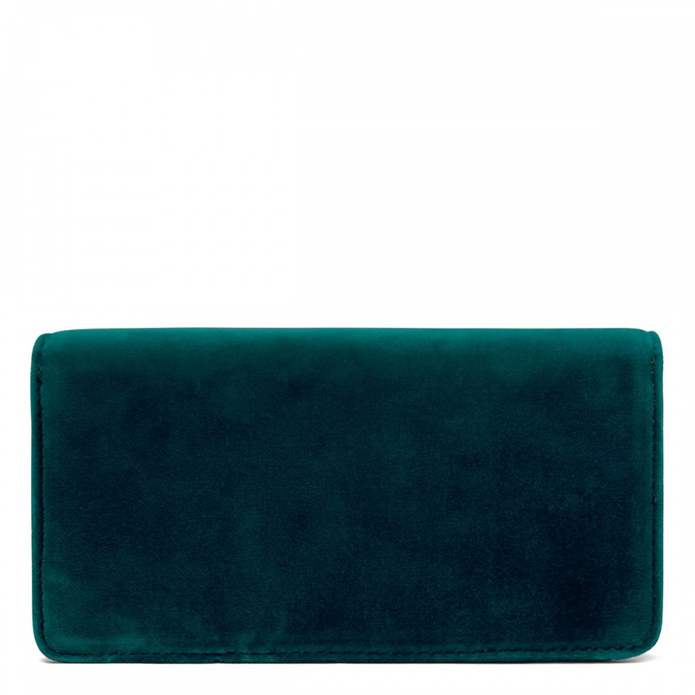 VLogo Signature mini velvet shoulder bag
